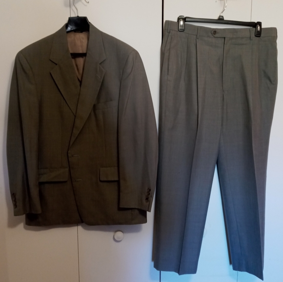 Vintage 80s John Weitz by Palm Beach 2pc. suit - Picture 3 of 5
